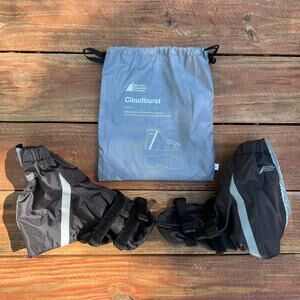 Mountain Equipment Company Cloudburst Waterproof Cycling Shoe Covers Size S NWOT